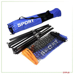 Oypla Small 3m Adjustable Foldable Badminton Tennis Volleyball Net