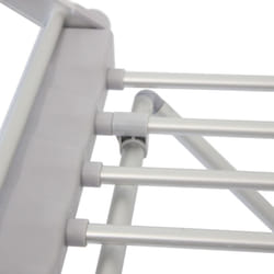 Oypla Electrical Extendable Heated Folding Clothes Horse Airer Dryer With Heated Wings