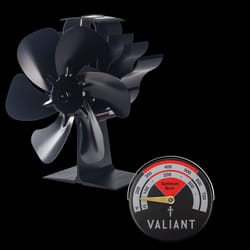 6 Blade Stove Fan and Magnetic Thermometer