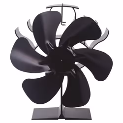 6 Blade Stove Fan and Magnetic Thermometer