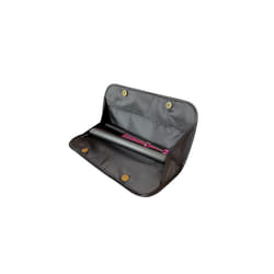 New: Hair Straightener Flat Iron Leather Pouch by j&m - Stylish Travel Storage Bag - Fits ghd, BaByliss, L'OrÃ©al & Most Brands - Magnetic Closure