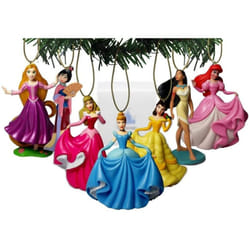 Disney Princesses Holiday Ornament Set Of 7