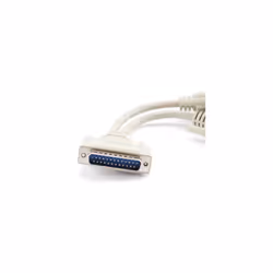 CablesOnline 8 inch DB25 Parallel Male/Dual Female Y-Splitter Printer