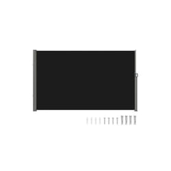 Vevor ZYPF160X300CMBK01V0 63 x 118 in. Retractable Side Awning, Black