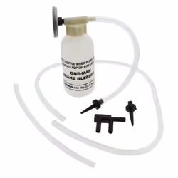 ABN One Man Brake Bleeder Kit - Small Brake Bleeder Bottle Brake Bleeding Kit with Magnet for One Man Jobs