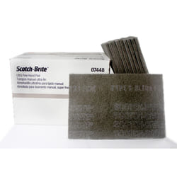 3M 7448/07448 (1/2 Box - 10 pads) Scotch Brite Ultra Fine Hand Sanding