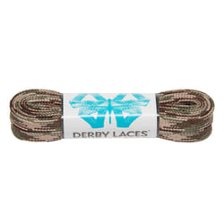 Derby Laces Camouflage 60 Inch Waxed Skate Lace for Roller Derby  Hock