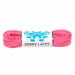 Derby Laces Hot Pink 60 Inch Waxed Skate Lace for Roller Derby  Hockey and Ice Skates  and Boots