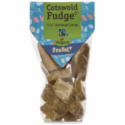 Cotswold Fudge Co Vegan Seasalt Fudge -150g ( pack of 12 )