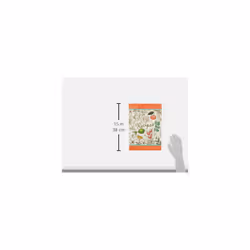 C.R. Gibson QFR3-16556 Vertical Recipe Keeper Flip Stand  Fruit Fusion  Multicolor