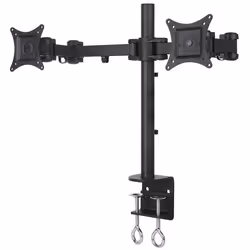 VIVO STAND-V002, 68.6 cm (27"), Height adjustment, Black