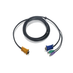 BONDED KVM CABLE  PS/2  VGA  6 FEET