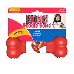 KONG Goodie Bone Dog Toy, Small, Red
