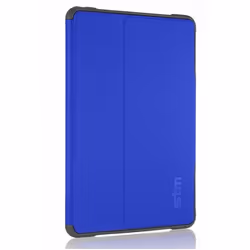 STM dux 24.6 cm (9.7") Flip case Blue, Grey, Transparent
