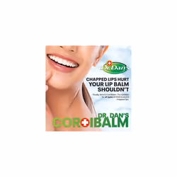Dr. Dan's Cortibalm- 4 Pack- for Dry Cracked Lips - Healing Lip Balm for Severely Chapped Lips - Designed for Men  Women and Children - 4 Pack