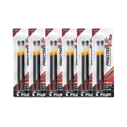 Pilot Precise V7 RT Liquid Ink Retractable Rollerball Pen Refills  0.7mm  Fine Point  Black Ink  Pack of 12