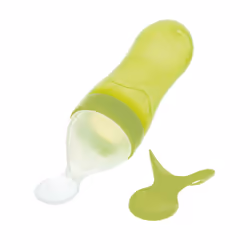 Nuby Garden Fresh Silicone Squeeze Feeder (Green)