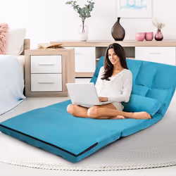 3 IN 1 Folding Lazy Sofa Bed Floor Sleeper Adjustable
