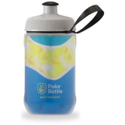 Polar Bottle Kids Insulated Water Bottle - 12oz Daybreak - Pacific Blue - BPA Free Sport & Bike Water Bottle  Easy Squeeze Bottle Features for Kids