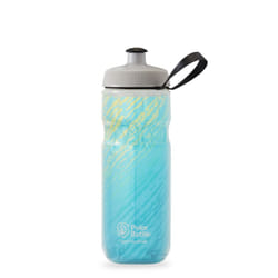 Polar Bottle - Sport Insulated 20oz Nimbus  Seaside Blue & Yellow - Leak Proof Water Bottles Keep Water Cooler 2x Longer than a Regular Reusable Water