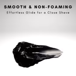 OMWAH Activated Charcoal Barber Shaving Gel Straight Razor Shave Gel (16.9 oz.)