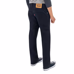 Levi's Boys' Big 511 Slim Fit Uniform Pants  Black  12