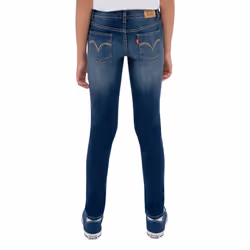 Levi's Big Girls' 710 Super Skinny Fit Classic Jeans  Blue Asphalt  16