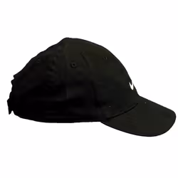 Nike Boys Infants 12-24 Months Black Embroidered Swoosh Cap