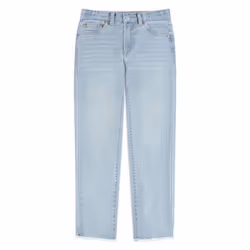 Levi's Girls' High Rise Straight Fit Jeans  Bauhaus Blues