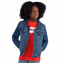 Levi's Boys' Denim Trucker Jacket  Bristol  7