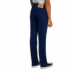 Levi's Boys' Big 511 Slim Fit Uniform Pants  Dress Blues  8