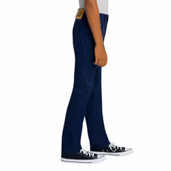 Levi's Boys' Big 511 Slim Fit Uniform Pants  Dress Blues  8