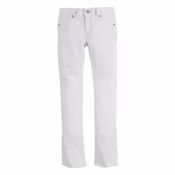 Levi's Girls' Big 711 Skinny Fit Jeans  White  10
