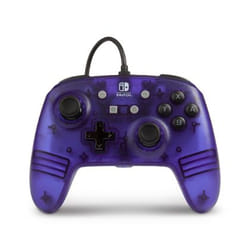PowerA 1513054 Purple, Translucent USB Gamepad Analogue Nintendo Switch