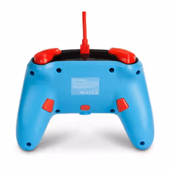 PowerA Enhanced Wired Controller For Nintendo Switch – Mario Punch Multicolour USB Gamepad Analogue / Digital
