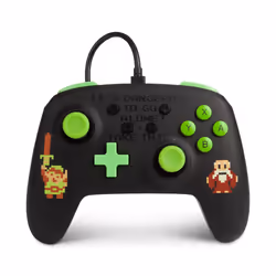 PowerA 1518608-01, Gamepad, Nintendo Switch, Capture button, D-pad, Home button, Analogue / Digital, Wired, USB