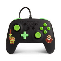 PowerA 1518608-01 Gaming Controller Beige, Black, Green, Red, White USB Gamepad Analogue / Digital Nintendo Switch