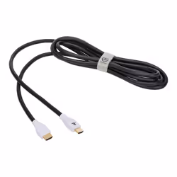 PowerA 1520481-01, 3 m, HDMI Type A (Standard), HDMI Type A (Standard), Audio Return Channel (ARC), Black, Grey