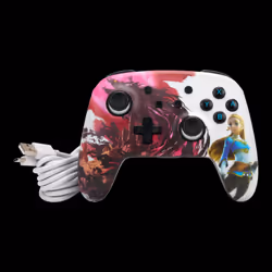 PowerA Enhanced Wireless Controller for Nintendo Switch - Blood Moon Zelda - Additional view 8