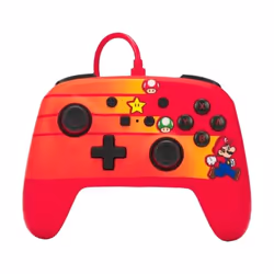 PowerA 1526539-01, Gamepad, Nintendo Switch, Wired, USB, Black, Blue, Orange, Red, 3 m