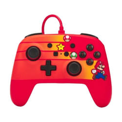PowerA 1526539-01 Gaming Controller Black, Blue, Orange, Red USB Gamepad Nintendo Switch