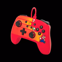 PowerA 1526539-01 Gaming Controller Black, Blue, Orange, Red USB Gamepad Nintendo Switch