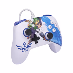 PowerA Enhanced Wired Controller for Nintendo Switch - Master Sword Attack