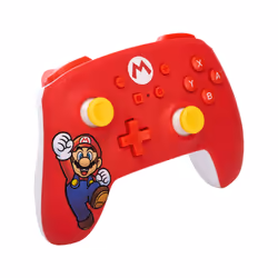 PowerA NSGP0012-01 Gaming Controller Red Bluetooth Gamepad Analogue Nintendo Switch, Nintendo Switch Lite, Nintendo Switch OLED