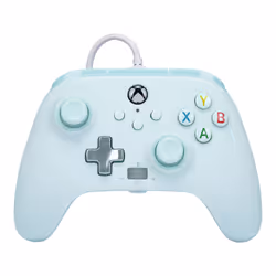 PowerA Enhanced Wired Controller for Xbox Series X|S - Cotton Candy Blue, Gamepad, Xbox One, Xbox Series S, Xbox Series X, An ...