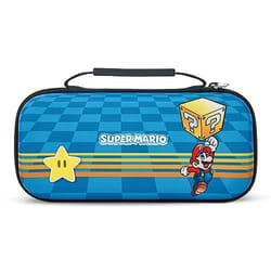 PowerA NSCS0131-01 portable game console case Cover Nintendo Felt, Rubber Blue