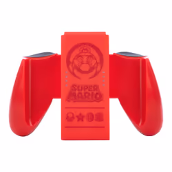 PowerA NSAC0058-02, Nintendo Switch, Action grip, Red, Rubber, USB, Wired