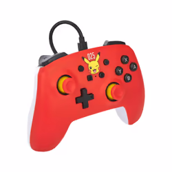 PowerA NSGP0200-01 Gaming Controller Red USB Gamepad Analogue Nintendo Switch, Nintendo Switch OLED
