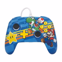 PowerA Enhanced Wired Controller, Gamepad, Nintendo Switch, Nintendo Switch OLED, D-pad, Home button, Menu button, Options bu ...