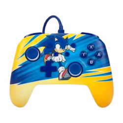 PowerA Enhanced Wired Controller, Gamepad, Nintendo Switch, Nintendo Switch OLED, D-pad, Home button, Menu button, Options bu ...